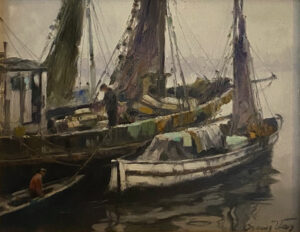 Lote 26 - Oscar Vaz - "Pesqueros"