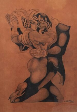 Lote 4 - Ricardo Carpani - "Amantes"