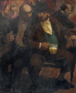 Lote 45 - Domingo Mazzone - "En el Bar"