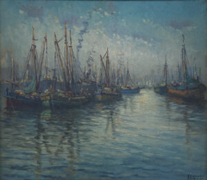 Lote 62 - Eduardo Induni - "Barcos"