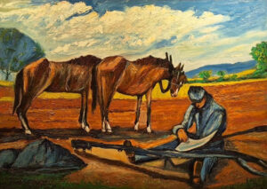 Lote 70 - Ítalo Facio - "Descanso"