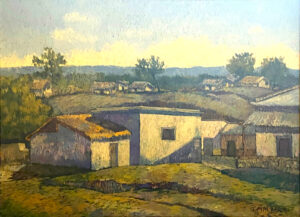 Lote 24 - José Malanca - “El pueblo”