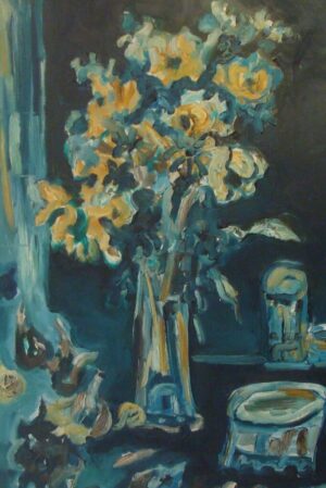 Lote 36 - Leopoldo Presas - Jarrón con Flores