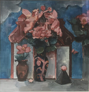 Lote 46 - Guillermo Roux  - “Iglesia Barraco azul”