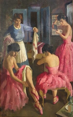 Lote 52 - Domingo Mazzone  - “Bailarinas”