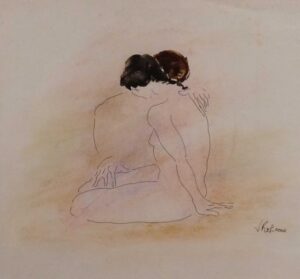 Lote 53 - Josefina Robirosa - “Serie de los amantes”