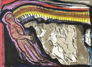 Lote 64 - Luis Felipe Noé  - “Navegando por T.V”