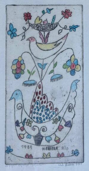 Lote 65 - Aid Herrera - “Dos pájaros”