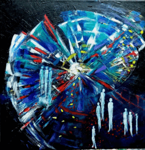 Elsa Fender - Serie "Desde la oscuridad a la luz" Obra No 2