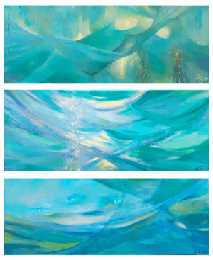 Elsa Fender - Vuelos de un atardecer (Tríptico)