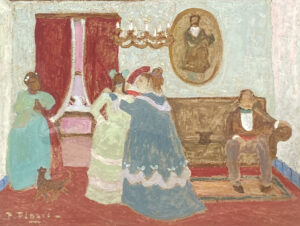 Lote 31 - Pedro Figari  “La indisposición (Mate de Toronjil)”