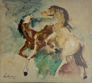 Lote 39 - Juan Carlos Castagnino  “Potros”