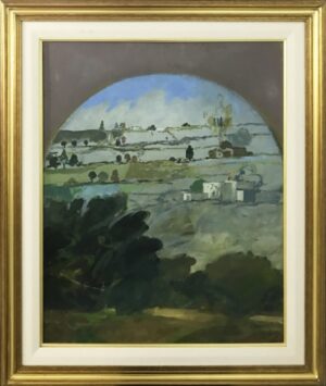 Lote 37 - Carlos Alonso - “Paisaje de Córdoba”