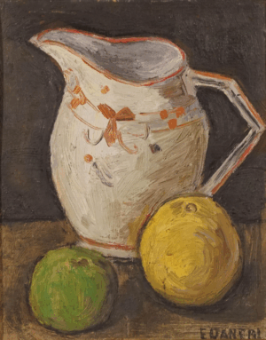Lote 49 - Eugenio Daneri  - “Frutas con jarra”
