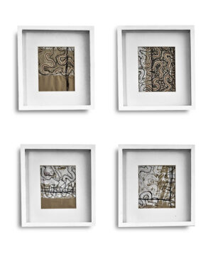 Sandra Juda - Hilos que asfixian (Políptico)