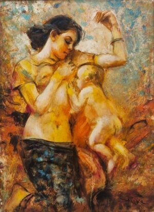 Lote 47 Oksana Soroka - “Caricias de amor” - SUBASTADA