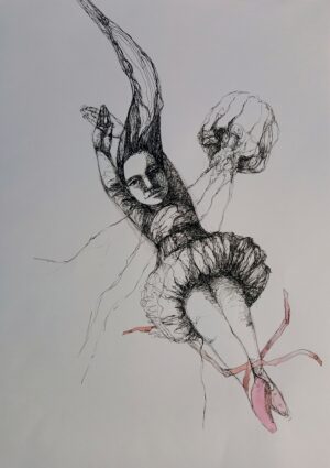 Carlota Daniel - Bailarina y medusa