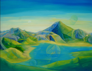 Jorge Galdeano - Alción II, 4ta dimensión (Serie "Carl Sagan"-Homenaje)