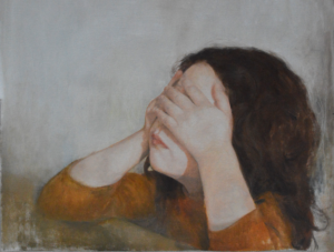 Giovana Moscoloni Rossi - Paloma tapándose los ojos