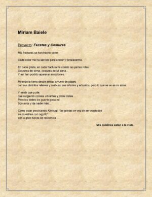 Miriam Baiele - 1 Memoria conceptual