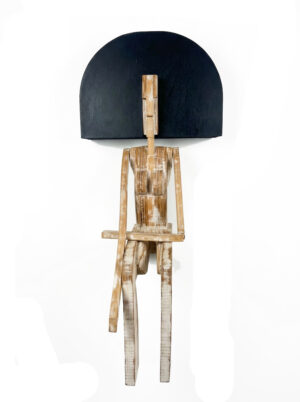 Lote 13 - Luis Wells “Hombre sentado”