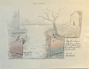 Lote 15 - Benito Quinquela Martín  “Día gris”