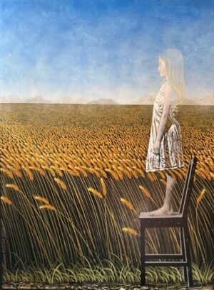 Lote 26 - Eugenio Cuttica  “Luna y el Trigo” - SUBASTADA