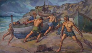 Lote 31 - Cleto Ciocchini  “Pescadores”