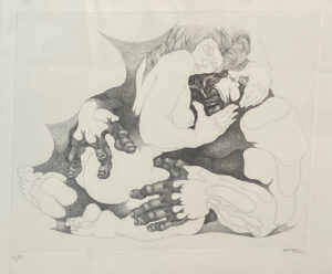 Lote 04 - Ricardo Carpani  “Amantes”