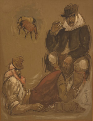 Lote 53 - Juan Lamela  “La charla”