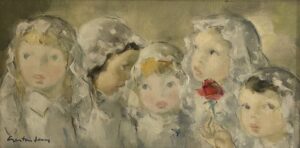 Lote 62- Gastón Jarry  “Niñas”