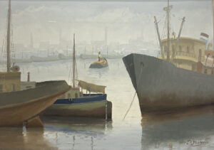 Lote 65 - Juan Agustín Bassani  “Mañana otoñal”