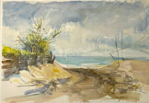 Lote 68 - Laura Gerlero  “Entrada a la playa”