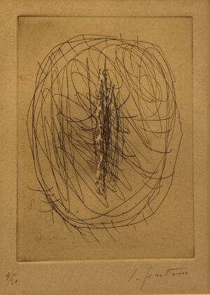 Lote 70 - Lucio Fontana Sin título