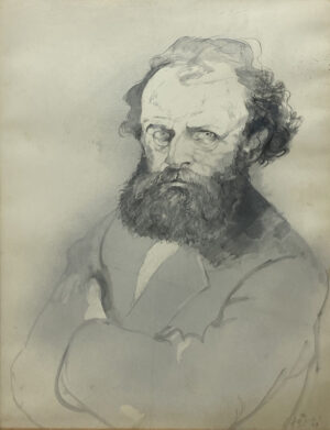 Lote 01 - Carlos Alonso  “Retrato Manet”