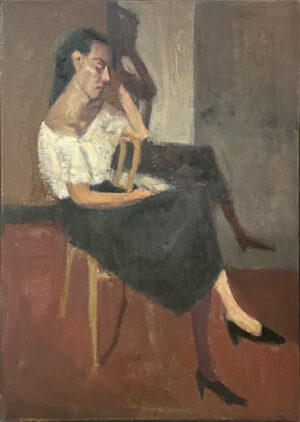 Lote 17 - Eduardo Faradje “Mujer en silla”