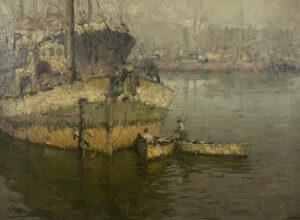 Lote 28 - Oscar Vaz  “Barcas”