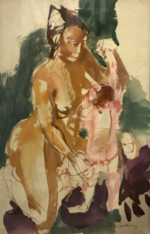 Lote 41 - Juan Carlos Castagnino “Maternidad”