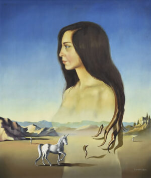 Lote 12 - Vito Campanella  “Figura en el paisaje”