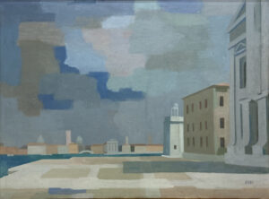 Lote 17 - Aquiles Badi   “San Giorgio desde Venecia”