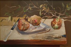 Lote 31 - Carlos Alonso  “Frutas sobre la mesa”