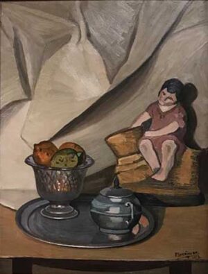 Lote 32 - Fortunato Lacamera “Composición”
