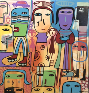 Lote 15 Milo Lockett - “Figuras”
