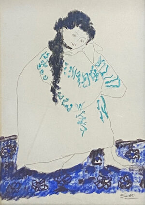 Lote 12 Raúl Soldi - “Niña rumana”