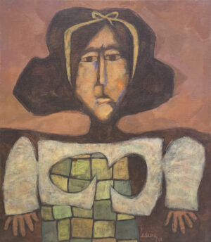 Lote 62 - Jorge Ludueña  “Mujer con vincha”